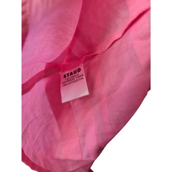 STAUD Theo Top In Pink Sz 10 - Picture 3 of 3